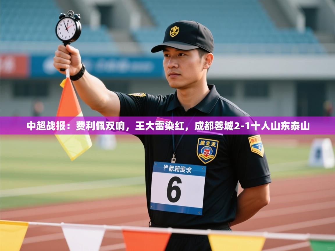 中超战报：费利佩双响，王大雷染红，成都蓉城2-1十人山东泰山  第2张